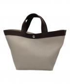 Herve Chapelierエルベシャプリエ）の古着「リュクス舟型トートM」｜マスティック×モカ