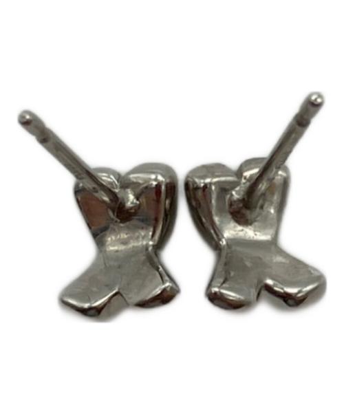 4℃（ヨンドシー）4℃ (ヨンドシー) プラチナ ピアスの古着・服飾アイテム