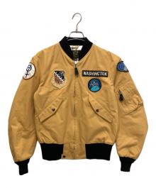 BUZZ RICKSON'S（バズリクソンズ）の古着「ASTRONAUTS JACKET “MERCURY PROJECT FRIENDSHIP 7” フライトジャケット」｜イエロー