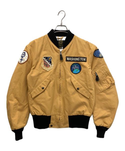BUZZ RICKSON'S（バズリクソンズ）Buzz Rickson's (バズリクソンズ) ASTRONAUTS JACKET “MERCURY PROJECT FRIENDSHIP 7” フライトジャケット イエロー サイズ:Mの古着・服飾アイテム