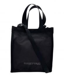 BRIEFING（ブリーフィング）の古着「SQUARE 2WAY TOTE トートバッグ」｜ブラック