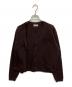 IENA (イエナ) スーパーファインスムースクルーカーディガン ブラウン サイズ:F：7000円