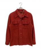 Wranglerラングラー）の古着「70S コーデュロイシャツ」｜レッド