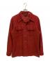 Wrangler（ラングラー）の古着「70S コーデュロイシャツ」｜レッド