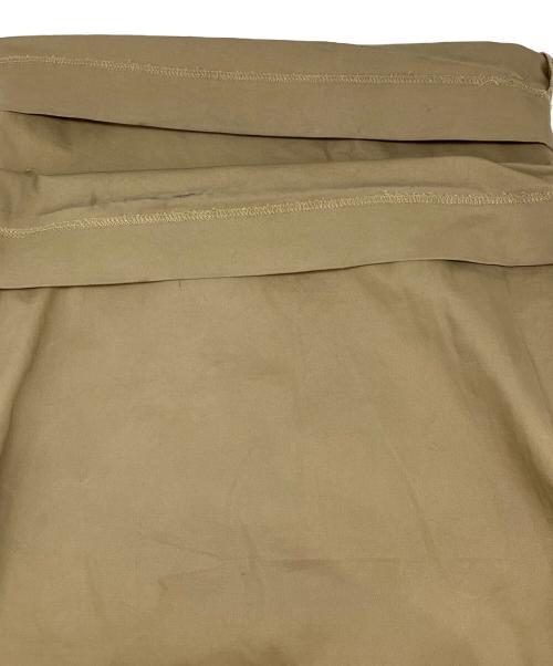 pushpush（プッシュプッシュ）pushpush (プッシュプッシュ) タックワイドパンツ ベージュ サイズ:XLの古着・服飾アイテム