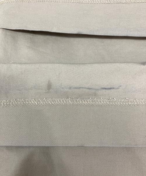 pushpush（プッシュプッシュ）pushpush (プッシュプッシュ) タックワイドパンツ ベージュ サイズ:XLの古着・服飾アイテム