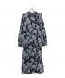 MICHAEL KORS (マイケル・コース) Palm Georgette Midi Dress ワンピース ネイビー サイズ:S：10000円