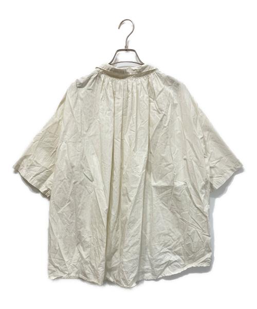 BROCANTE（ブロカント）BROCANTE (ブロカント) ドビーストライププチコルシャツ ホワイト サイズ:2の古着・服飾アイテム