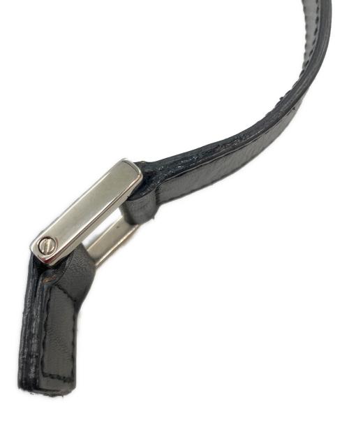 GUCCI（グッチ）GUCCI (グッチ) G金具 ワンショルダーバッグ ブラックの古着・服飾アイテム