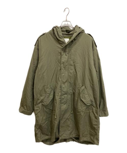 HOUSTON（ヒューストン）HOUSTON (ヒューストン) M-51 ライナー付モッズコート オリーブ サイズ:Mの古着・服飾アイテム