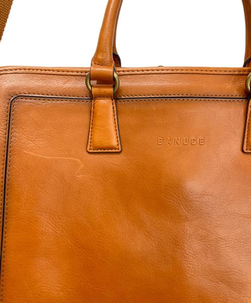 banuce（バンニュス）banuce (バンニュス) レザー ビジネスバッグ ブラウンの古着・服飾アイテム