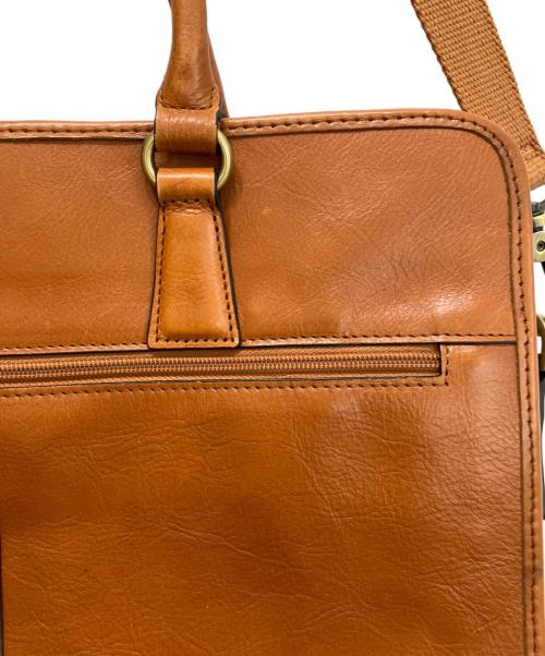 banuce（バンニュス）banuce (バンニュス) レザー ビジネスバッグ ブラウンの古着・服飾アイテム