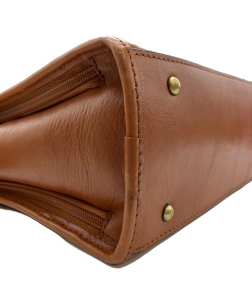 banuce（バンニュス）banuce (バンニュス) レザー ビジネスバッグ ブラウンの古着・服飾アイテム