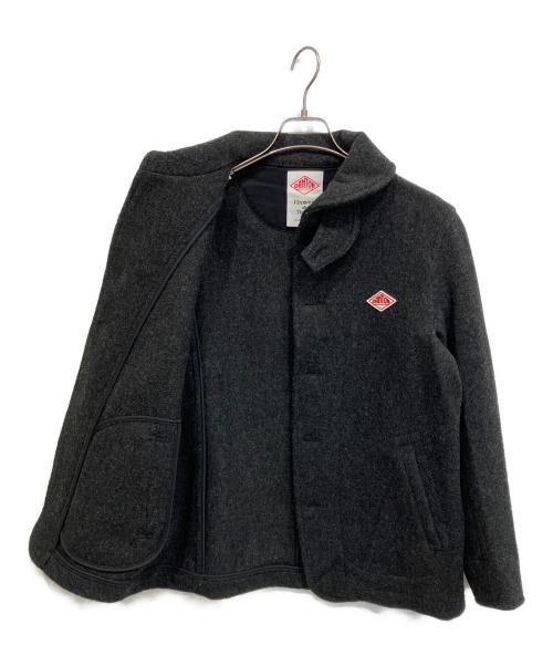 DANTON（ダントン）DANTON (ダントン) モッサー丸えりジャケット グレー サイズ:40の古着・服飾アイテム