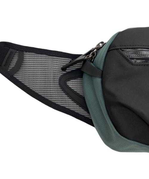 ARC'TERYX（アークテリクス）ARC'TERYX (アークテリクス) BEAMS (ビームス) ARRO WAIST BAG ウエストバッグ ブラック×グリーンの古着・服飾アイテム