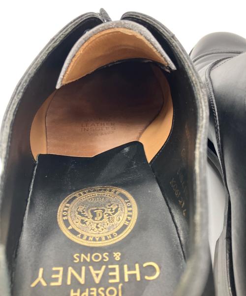 JOSEPH CHEANEY（ジョセフチーニー）Joseph Cheaney (ジョセフチーニー) GEOFFREY ストレートチップシューズ ブラック サイズ:7.5の古着・服飾アイテム