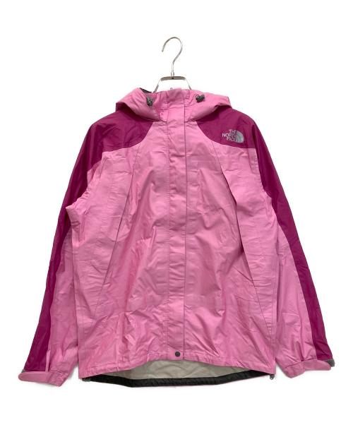THE NORTH FACE（ザ ノース フェイス）THE NORTH FACE (ザ ノース フェイス) レイン セットアップ ピンク×パープル サイズ:Lの古着・服飾アイテム