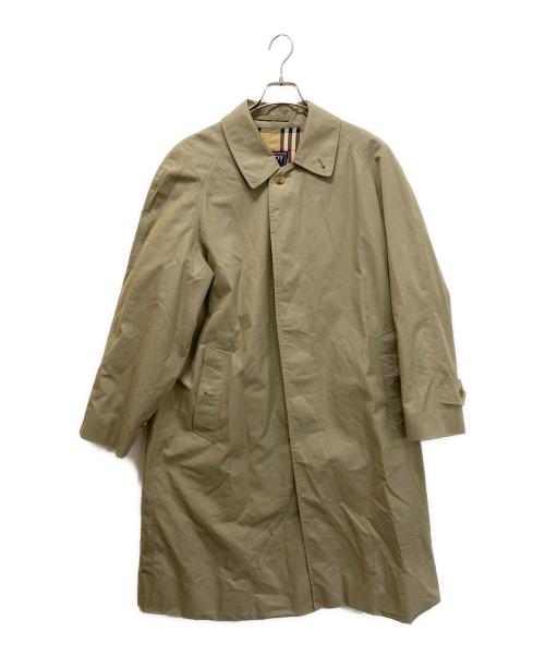 Burberry's（バーバリー）Burberry's (バーバリー) 裏ノバチェックステンカラーコート ベージュ サイズ:不明の古着・服飾アイテム