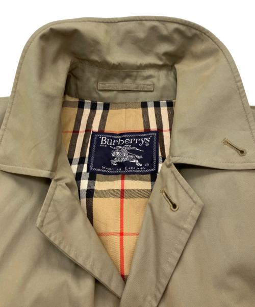 Burberry's（バーバリー）Burberry's (バーバリー) 裏ノバチェックステンカラーコート ベージュ サイズ:不明の古着・服飾アイテム