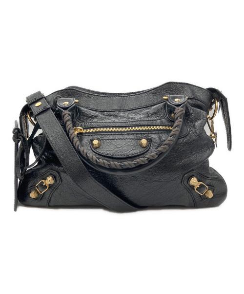 BALENCIAGA（バレンシアガ）BALENCIAGA (バレンシアガ) ジャイアントタウン 2WAYバッグ ブラックの古着・服飾アイテム