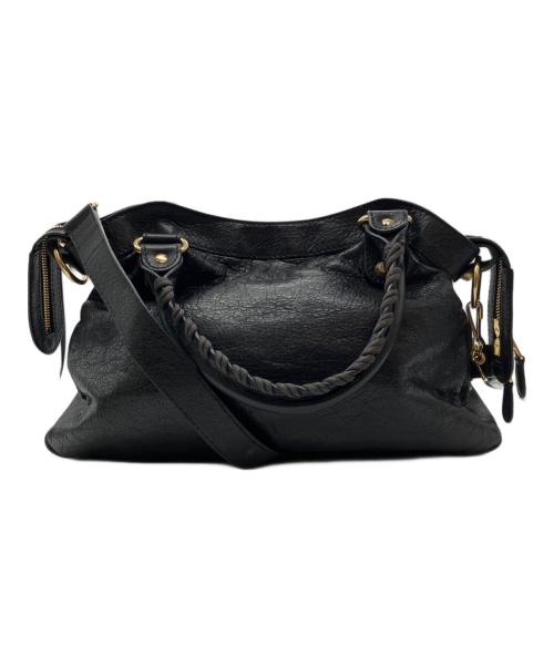 BALENCIAGA（バレンシアガ）BALENCIAGA (バレンシアガ) ジャイアントタウン 2WAYバッグ ブラックの古着・服飾アイテム
