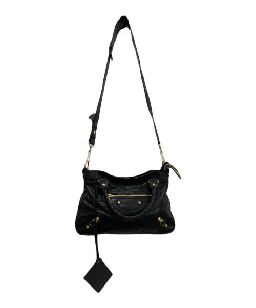 BALENCIAGA（バレンシアガ）BALENCIAGA (バレンシアガ) ジャイアントタウン 2WAYバッグ ブラックの古着・服飾アイテム
