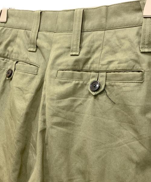 TOMORROW LAND（トゥモローランド）TOMORROW LAND (トゥモローランド) コットンツイル ベイカーパンツ オリーブ サイズ:44の古着・服飾アイテム