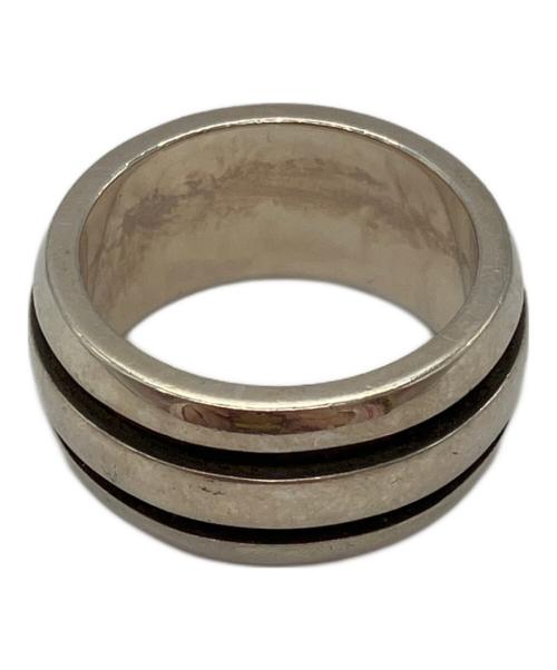 TIFFANY & Co.（ティファニー）TIFFANY & Co. (ティファニー) アトラスク ダブルラインリング シルバー サイズ:9号の古着・服飾アイテム