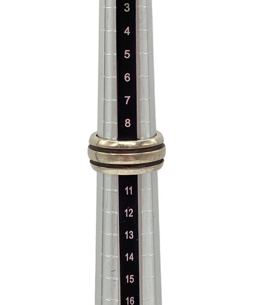 TIFFANY & Co.（ティファニー）TIFFANY & Co. (ティファニー) アトラスク ダブルラインリング シルバー サイズ:9号の古着・服飾アイテム