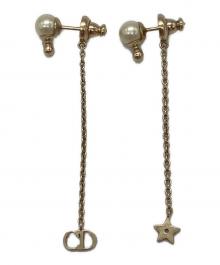 Christian Dior（クリスチャン ディオール）の古着「フェイクパールピアス」｜ゴールド