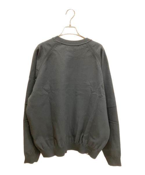 Denham（デンハム）Denham (デンハム) 3D LOGO TECK KNIT ロゴニット ブラック サイズ:Lの古着・服飾アイテム