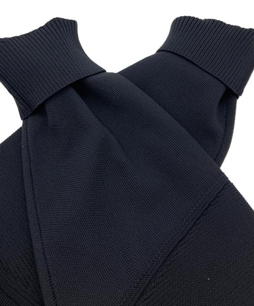 Denham（デンハム）Denham (デンハム) 3D LOGO TECK KNIT ロゴニット ブラック サイズ:Lの古着・服飾アイテム