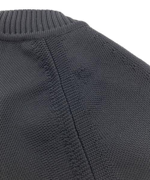 Denham（デンハム）Denham (デンハム) 3D LOGO TECK KNIT ロゴニット ブラック サイズ:Lの古着・服飾アイテム