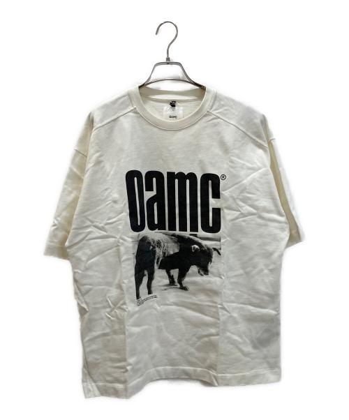 OAMC（オーエーエムシー）OAMC (オーエーエムシー) 森山大道 (モリヤマダイドウ) DAIDO T-SHIRT ホワイト サイズ:Mの古着・服飾アイテム
