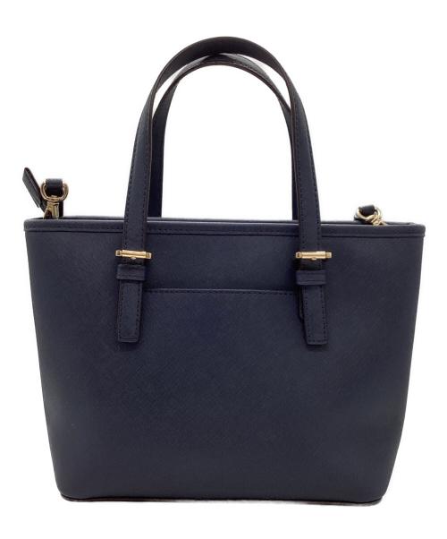 MICHAEL KORS（マイケルコース）MICHAEL KORS (マイケルコース) 2WAYバッグ ネイビーの古着・服飾アイテム