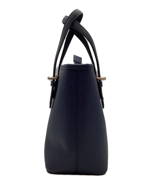 MICHAEL KORS（マイケルコース）MICHAEL KORS (マイケルコース) 2WAYバッグ ネイビーの古着・服飾アイテム