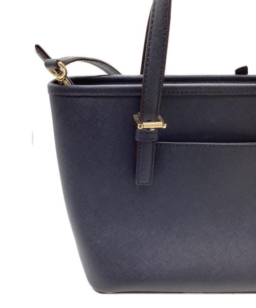 MICHAEL KORS（マイケルコース）MICHAEL KORS (マイケルコース) 2WAYバッグ ネイビーの古着・服飾アイテム