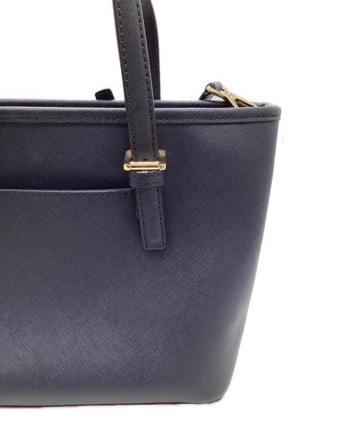 MICHAEL KORS（マイケルコース）MICHAEL KORS (マイケルコース) 2WAYバッグ ネイビーの古着・服飾アイテム