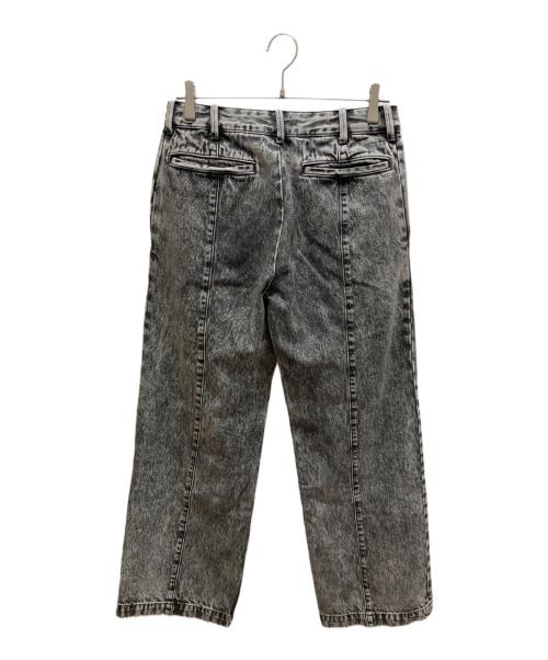 Vaporize（ヴェイパライズ）Vaporize (ヴェイパライズ) Pigment Dye Denim Work Pants/デニムパンツ グレー サイズ:Ｓの古着・服飾アイテム