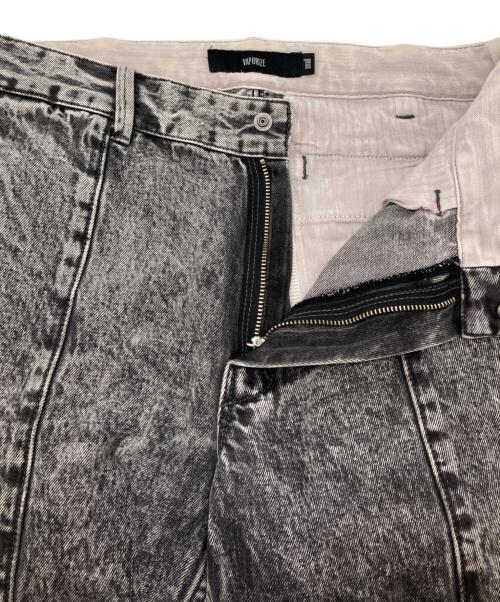 Vaporize（ヴェイパライズ）Vaporize (ヴェイパライズ) Pigment Dye Denim Work Pants/デニムパンツ グレー サイズ:Ｓの古着・服飾アイテム