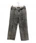 Vaporize（ヴェイパライズ）の古着「Pigment Dye Denim Work Pants/デニムパンツ」｜グレー