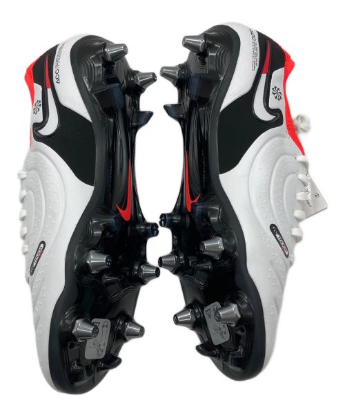 NIKE（ナイキ）NIKE (ナイキ) ティエンポ レジェンド10 エリート ローカットスニーカー ホワイト×レッド サイズ:24.5の古着・服飾アイテム