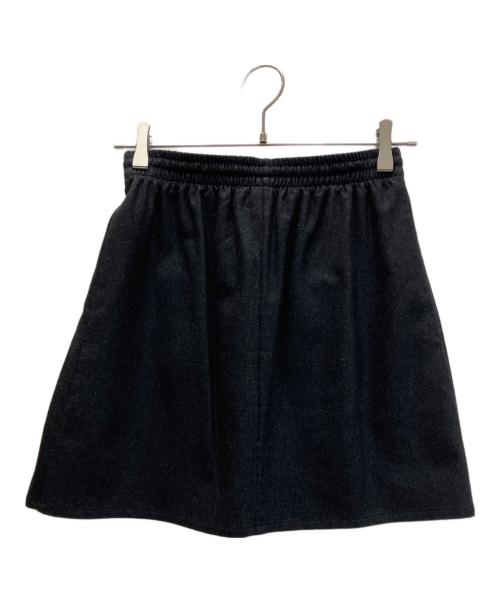CELINE（セリーヌ）CELINE (セリーヌ) カシミヤ ミニスカート グレー サイズ:36の古着・服飾アイテム