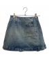 LOEWE (ロエベ) 26SS ロゴ デニムミニスカート ブルー サイズ:34：65000円
