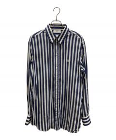 中古・古着通販】CELINE (セリーヌ) 総柄シルクシャツ グレー サイズ