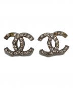 CHANELシャネル）の古着「ココマーク ラインストーン ピアス」