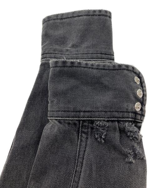 DIESEL（ディーゼル）DIESEL (ディーゼル) デニムシャツ ブラック サイズ:XSの古着・服飾アイテム