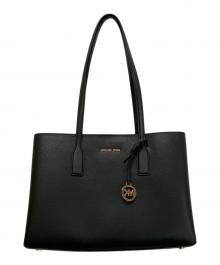 MICHAEL KORS（マイケル・コース）の古着「RUTHIE ペブルレザー トート ミディアム」｜ブラック