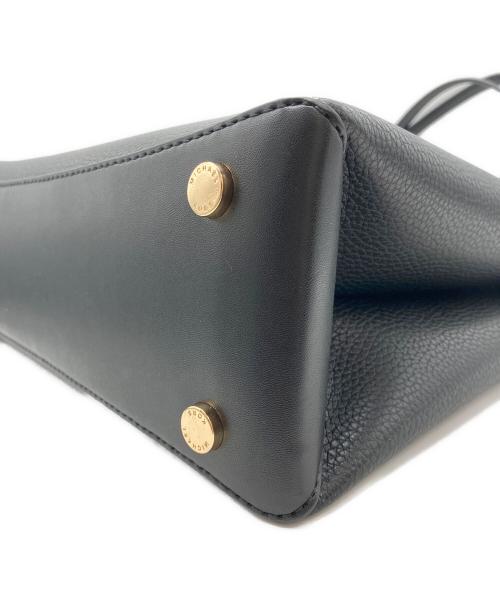 MICHAEL KORS（マイケル・コース）MICHAEL KORS (マイケル・コース) RUTHIE ペブルレザー トート ミディアム ブラックの古着・服飾アイテム