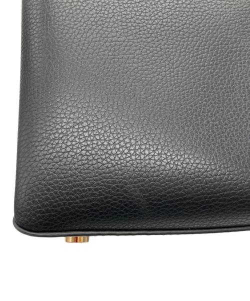 MICHAEL KORS（マイケル・コース）MICHAEL KORS (マイケル・コース) RUTHIE ペブルレザー トート ミディアム ブラックの古着・服飾アイテム